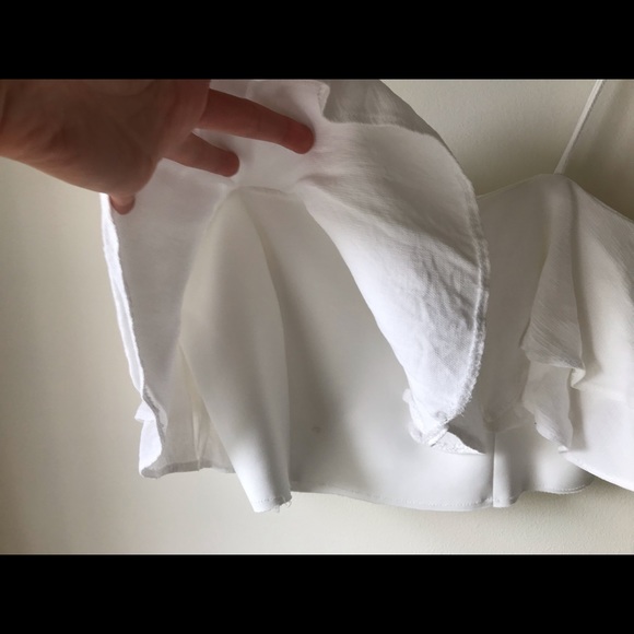 Zara Ruffle cropped top - Picture 7 of 12